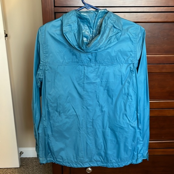 Like New Bass Pro Shops Women’s Rain Jacket Coat Blue Size Medium Lightweight - Picture 2 of 6